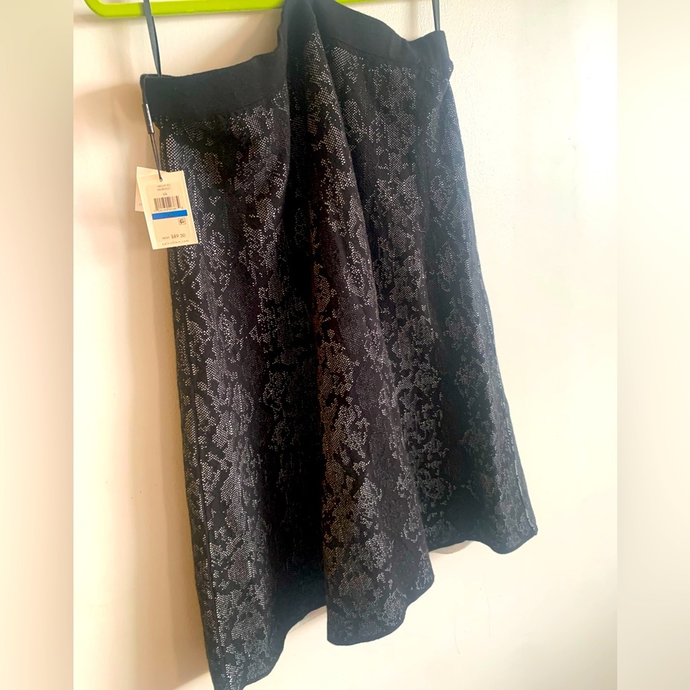 Calvin Klein knit MIDI skirt NWT